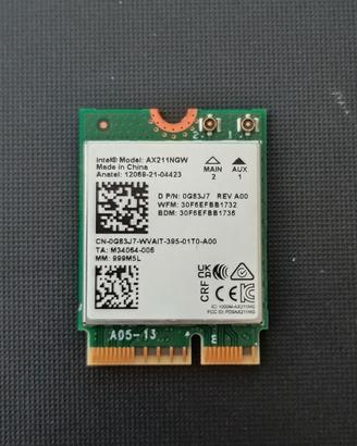 Modulo WiFi Wireless Card Bluetooth