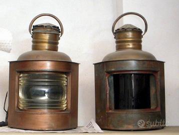 lampade di via navali autentiche