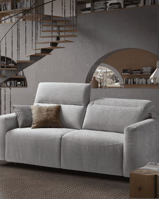 Divano letto DAKAR design moderno materasso 20cm