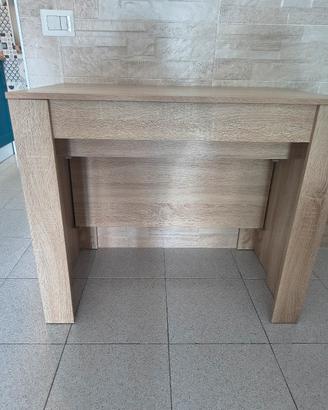 Consolle allungabile 90-240 cm -Rovere chiaro