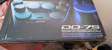 Batteria elettronica YAMAHA DD75 con accessori