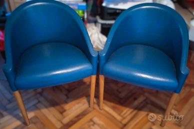 Poltroncine in pelle di design