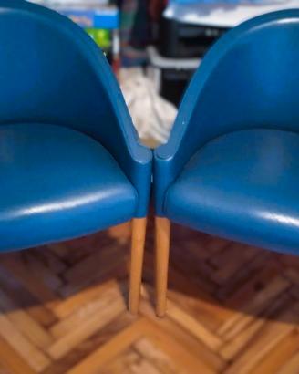 Poltroncine in pelle di design