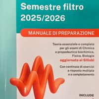 medicina semestre filtro testo quiz preparazione 