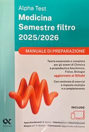 medicina semestre filtro testo quiz preparazione 