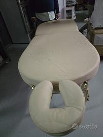 lettino con imbottitura alta professionale 