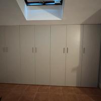 Armadio grigio 320 mansarda