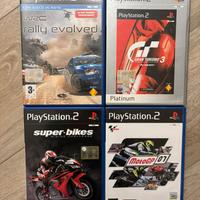 4 giochi PlayStation2 Corse