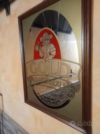 SPECCHIO/QUADRO DEDICATO ALLA BIRRA DI  KANTERBRAU