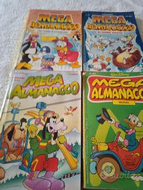MEGA ALMANACCO 4pz . Anni 1987- 1990 (2pz)- 1992