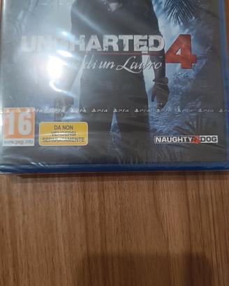 videogioco PS4 UNCHARTED 4 NUOVO