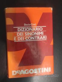 dizionario dei sinonimi e dei contrari 