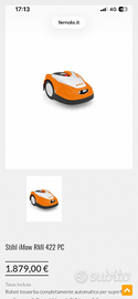 ROBOT TOSAERBA STIHL RMI 422 PC