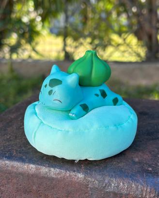 Pokemon action figure Bulbasaur che dorme 