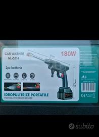 idropulitrice portatile a batterie