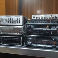 autoradio ed equalizzatori vintage 