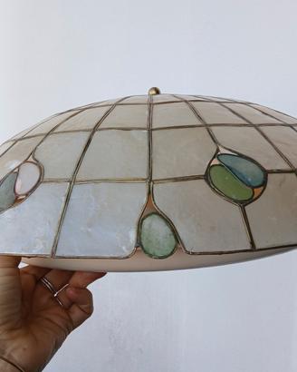 Tiffany Plafoniera in Madreperla stile Tiffany