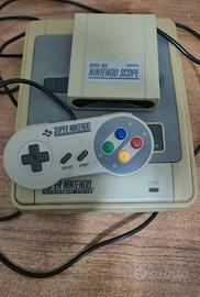 Super NIntendo + 4 cassette