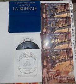 dischi in vinile la Boheme
