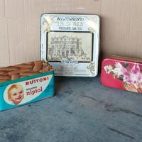 scatole in latta vintage