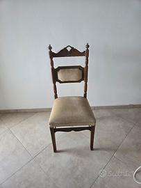 6 sedie da mettere a posto