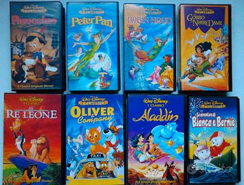 VHS di cartoni animati e altro