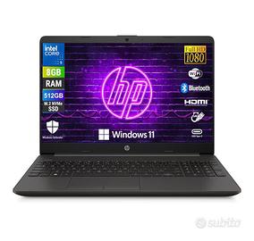Notebook HP 250 G9 – i5 10 Core, 8GB RAM, SSD 512G