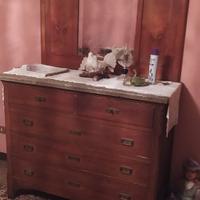 COMO' CON SPECCHIERA ARTE POVERA