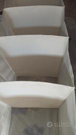 contenutori per armadio a sospensione 6 scomparti