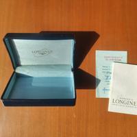 Scatola per Orologi d'epoca Longines con Garanzia