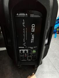 casse amplificate Wherfedale titan 12D