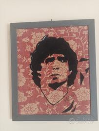 tessuto san Leucio Maradona 