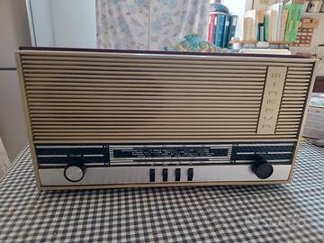 radio a valvole minerva funzionante 