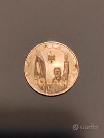 moneta 50 Bani Romania edizione celebrativa 1989