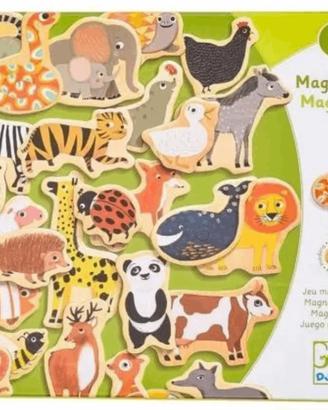 Animali magnetici in legno - Magnimo Djeco 2+