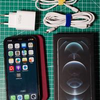 iPhone 12 Pro 128GB Silver + accessori e scatola