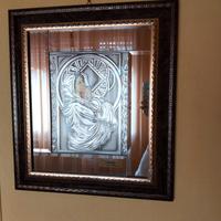 Quadro a specchio con Madonna e Bambino – Eleganza