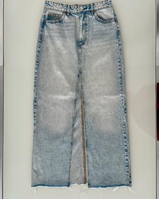 Gonna Stradivarius Jeans Donna