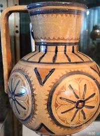 Vaso ceramica San Zeno Pisa  Ruschi