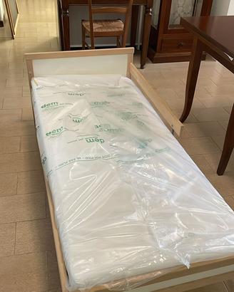 Lettino IKEA SNIGLAR 70x160 con doghe e materasso