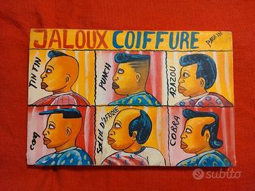 quadretto africano 3 da parrucchiere