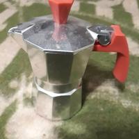 Caffetteria Moka 1 tazza alluminio nuova