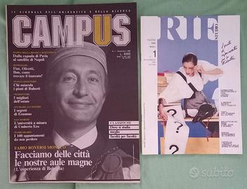 Numeri 1 Università CAMPUS 1988 + RIF STUDIO 1989