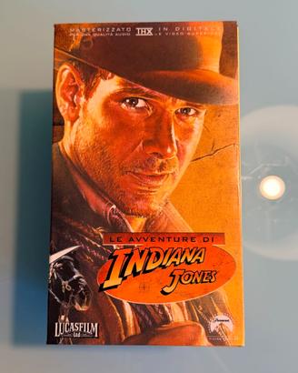 Cofanetto VHS Indiana Jones Completo 4 Cassette