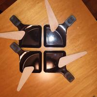 Piattini cucina per fonduta o aperitivi vari