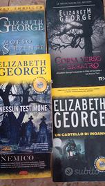 Lotto 5 libri thriller/mistery Elizabeth George 