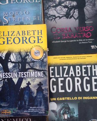 Lotto 5 libri thriller/mistery Elizabeth George 