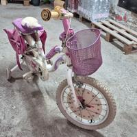 Bicicletta bimba dai 6 anni con rotelle