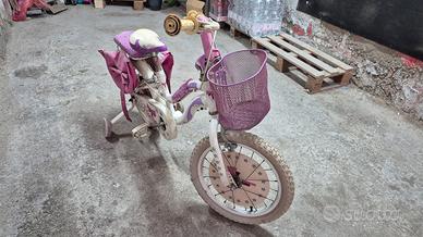 Bicicletta bimba dai 6 anni con rotelle