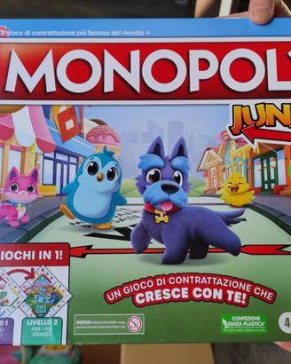 Monopoly Junior Hasbro (4+ anni) - (Senza pedine